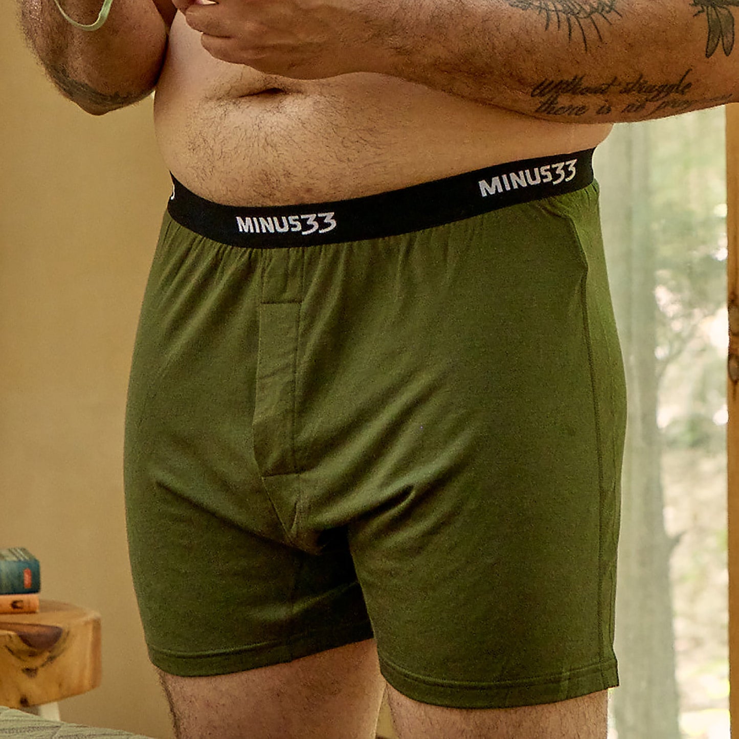 Micro Weight - Men's Wool Boxer Shorts Woolverino