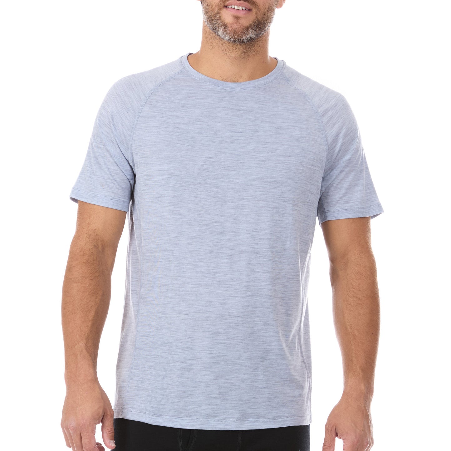 Micro Weight - Men's Wool Raglan T-Shirt Woolverino