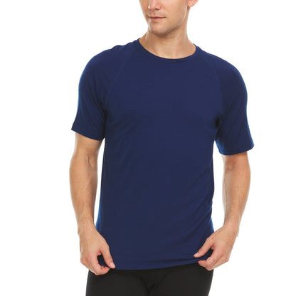 Micro Weight - Men's Wool Raglan T-Shirt Woolverino