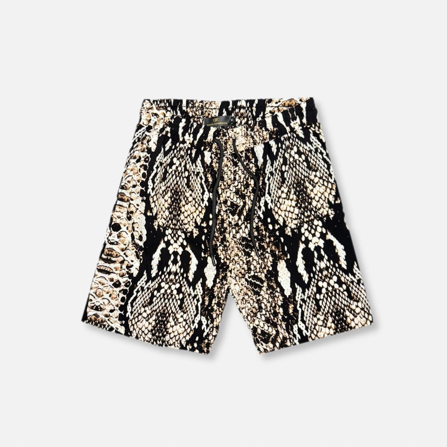 Python Tropical Drawstring Shorts