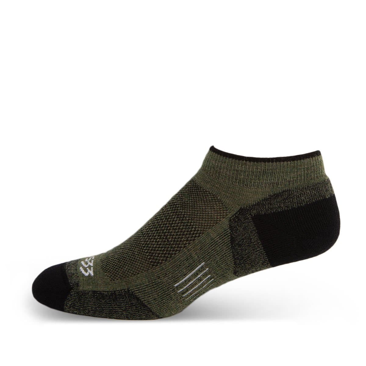 Full Cushion - No Show Wool Socks Mountain Heritage - My Men's Shop