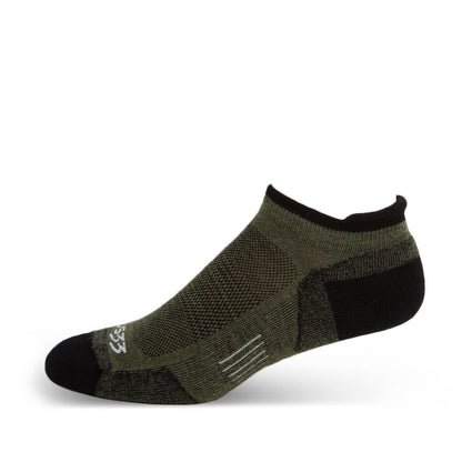 Full Cushion - No Show Tab Wool Socks Mountain Heritage - My Men's Shop