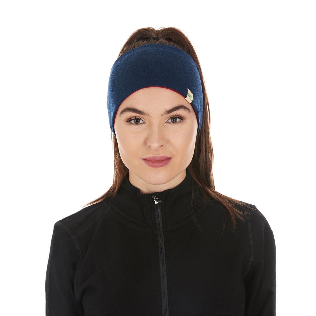 Midweight - Reversible Headband 100% Merino Wool