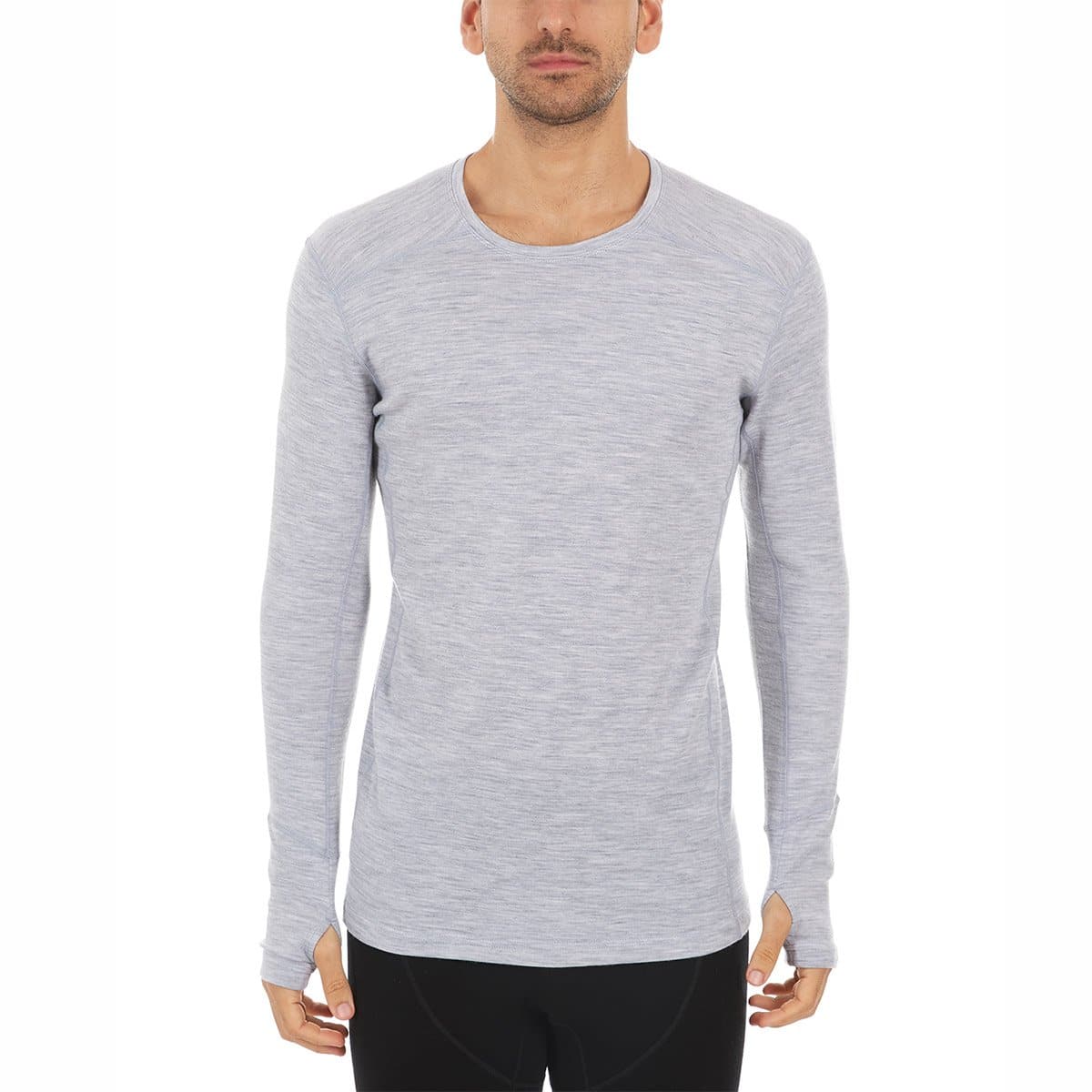 Midweight - Men's Wool Long Sleeve Crew Woolverino