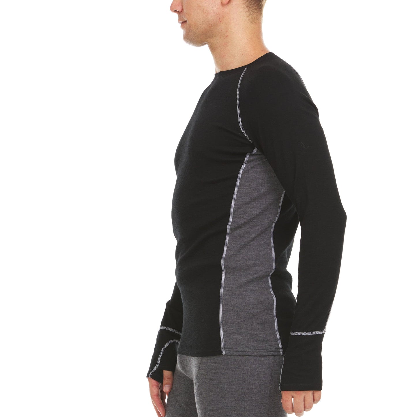 Midweight - Men's Wool Long Sleeve Crew Woolverino