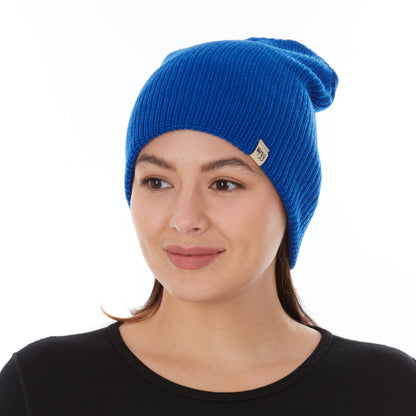 Midweight - Everyday Rib Knit Beanie 100% Merino Wool