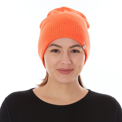 Midweight - Everyday Rib Knit Beanie 100% Merino Wool