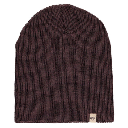 Midweight - Everyday Rib Knit Beanie 100% Merino Wool