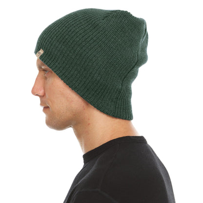 Midweight - Everyday Rib Knit Beanie 100% Merino Wool