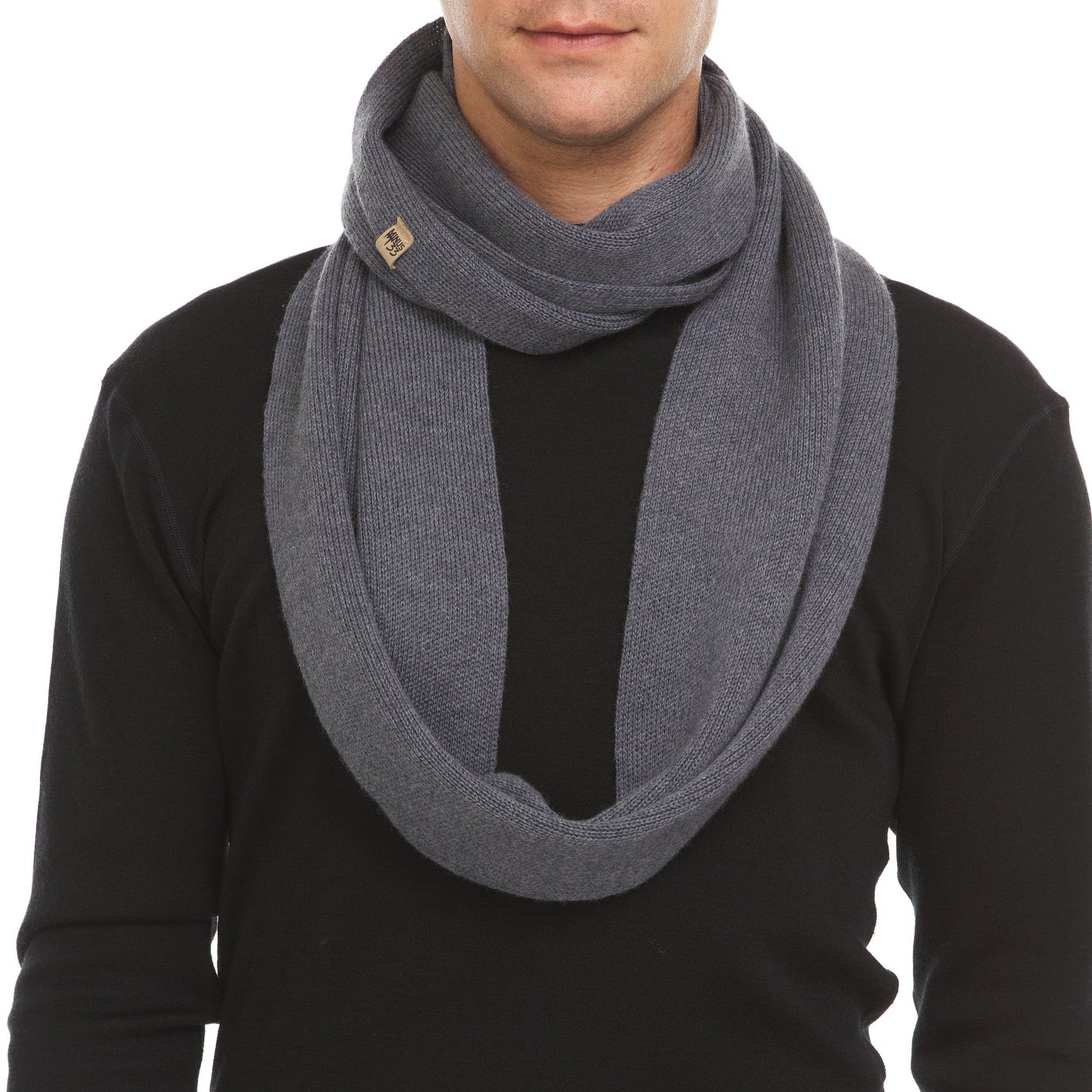 Midweight - Everyday Knit Infinity Loop Scarf 100% Merino Wool