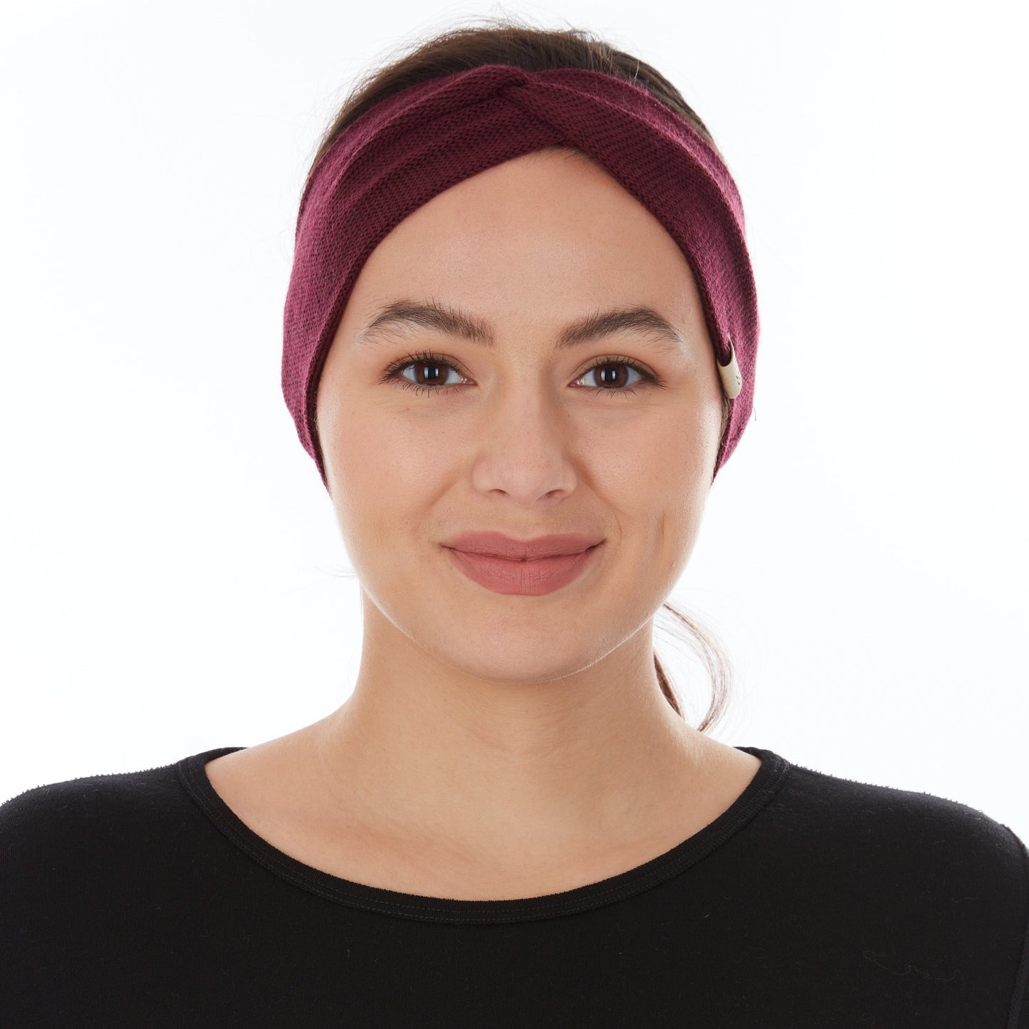 Midweight - Everyday Knit Twist Headband 100% Merino Wool