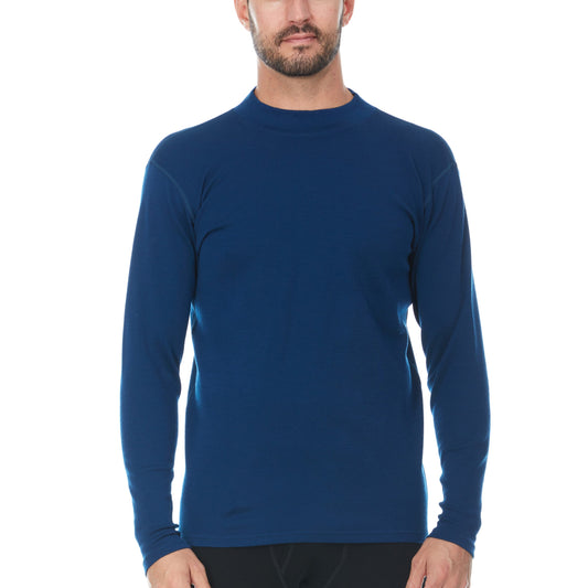 Midweight - Rogers Mock Neck 100% Merino Wool