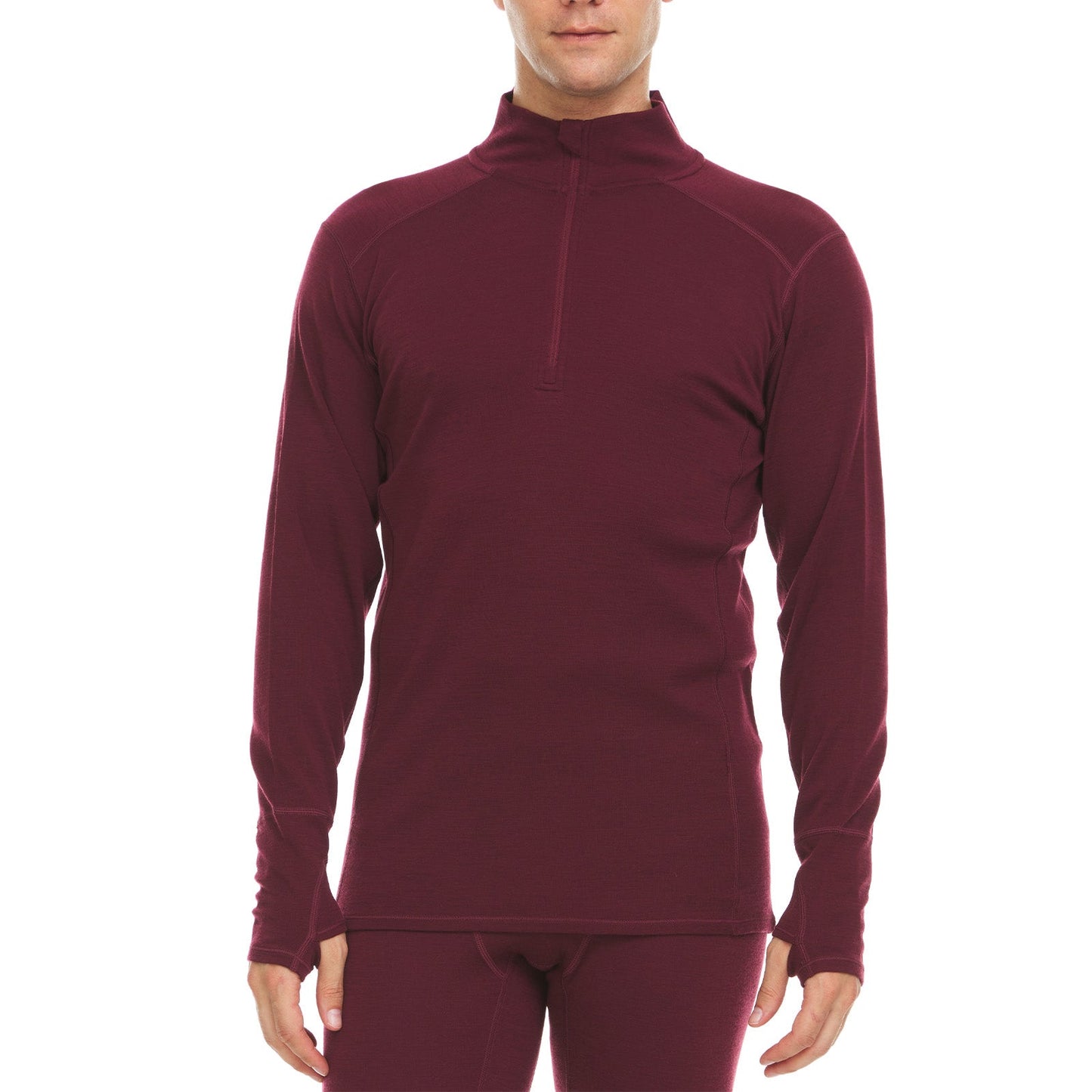 Midweight - Isolation Men's 1/4 Zip 100% Merino Wool