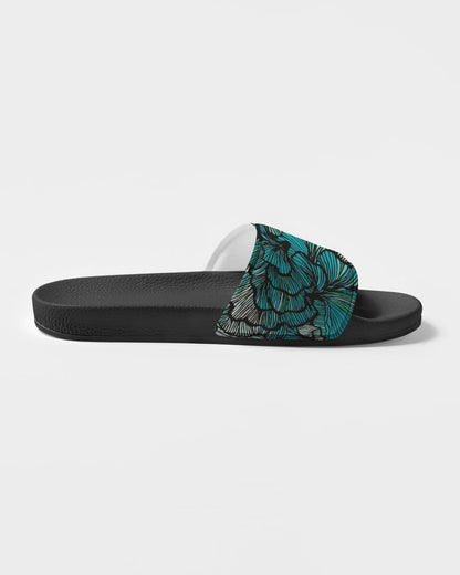 Sea Petal Swirls Men's Slide Sandal