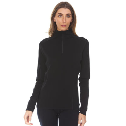 Midweight - Sequoia Women's 1/4 Zip 100% Merino Wool