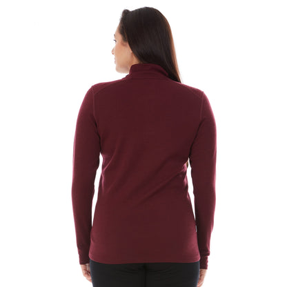 Midweight - Sequoia Women's 1/4 Zip 100% Merino Wool