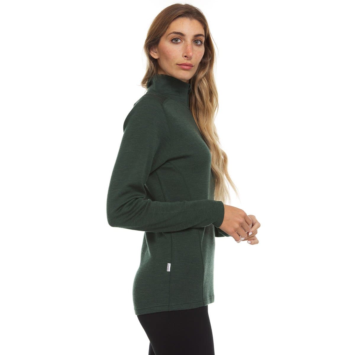 Midweight - Sequoia Women's 1/4 Zip 100% Merino Wool