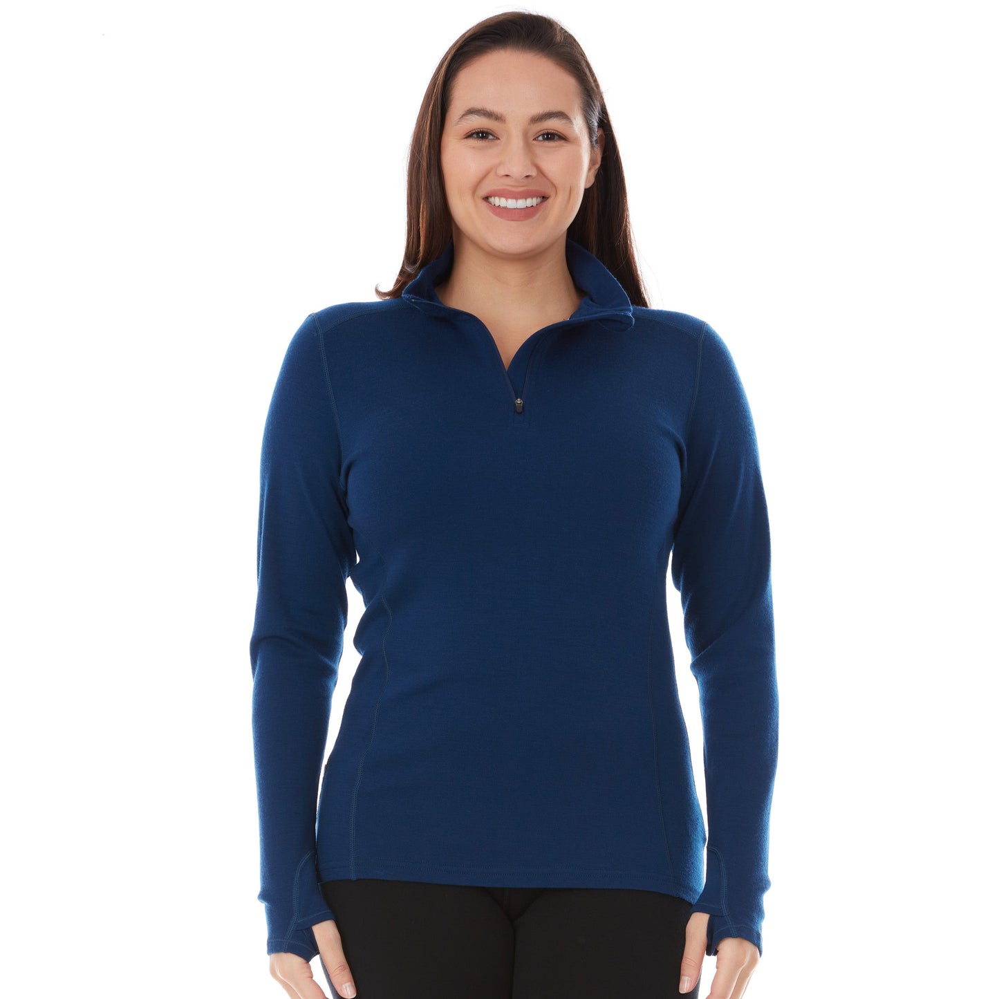 Midweight - Sequoia Women's 1/4 Zip 100% Merino Wool