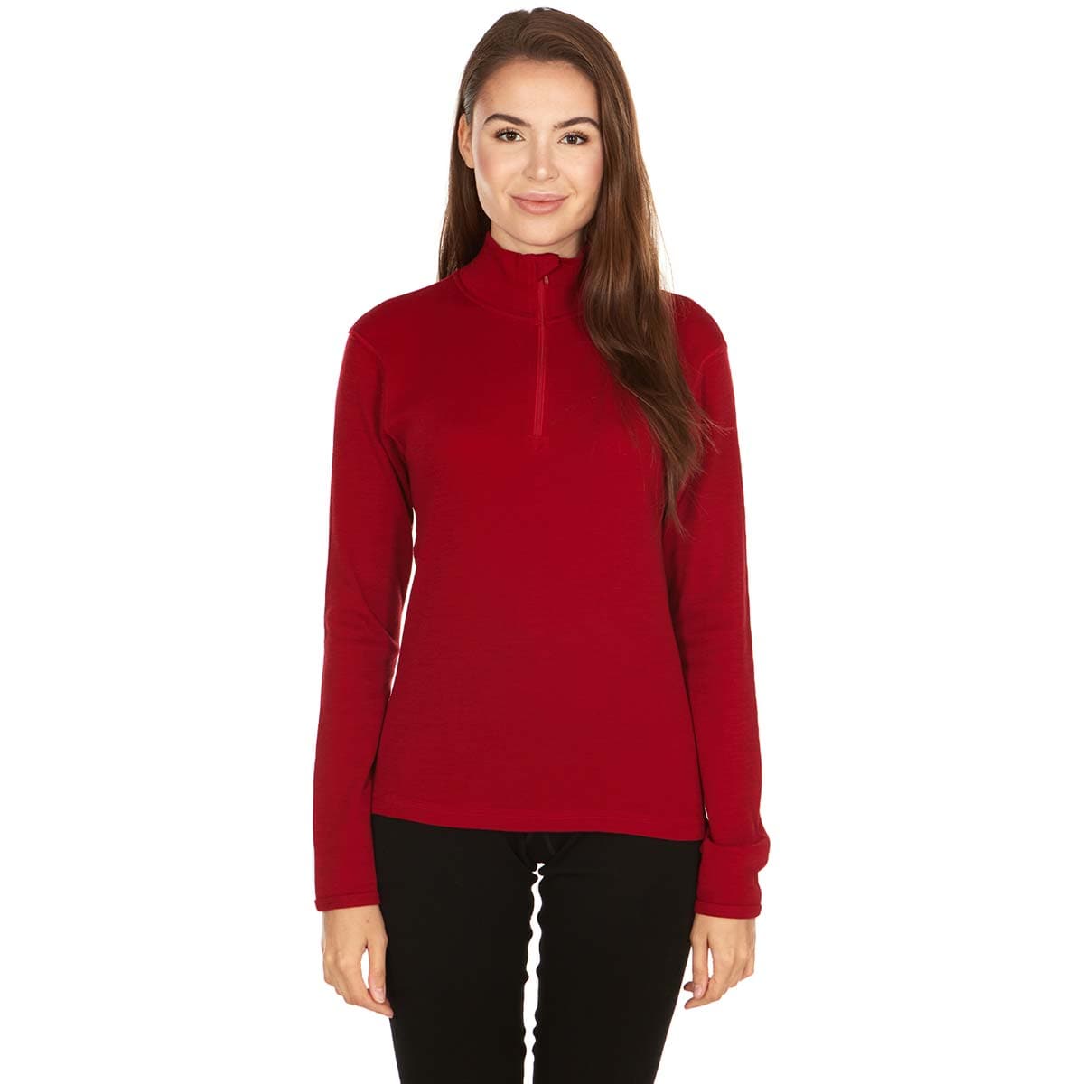 Midweight - Sequoia Women's 1/4 Zip 100% Merino Wool