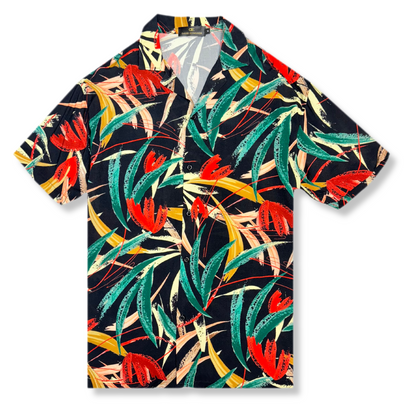 Doncaster Tropical Resort Revere Collar Shirt