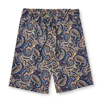 Dargan Tropical Drawstring Shorts