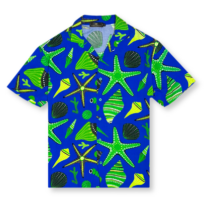 Dawood Tropical Resort Revere Collar Shirt