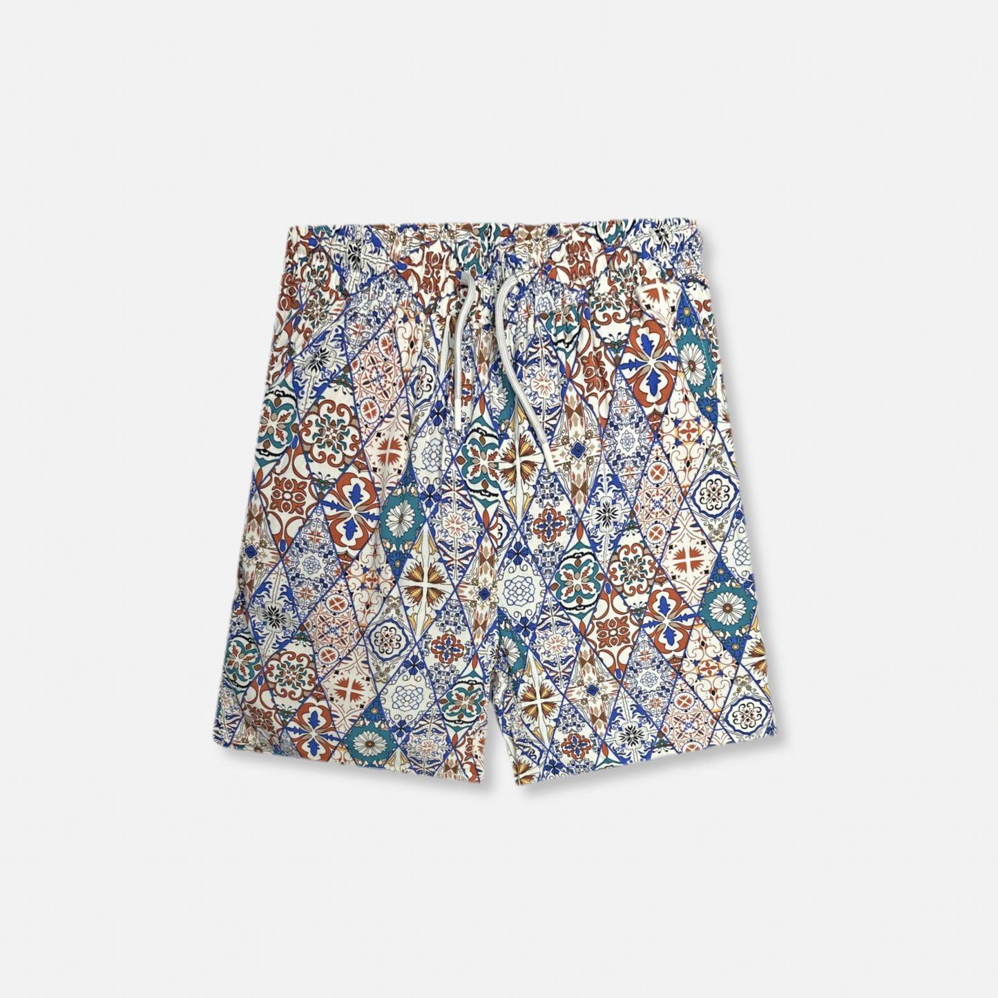 Taborne Tropical Drawstring Shorts