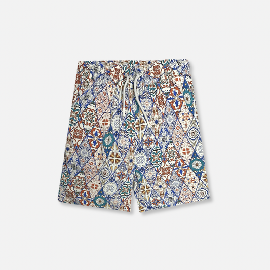 Taborne Tropical Drawstring Shorts - My Men's Shop