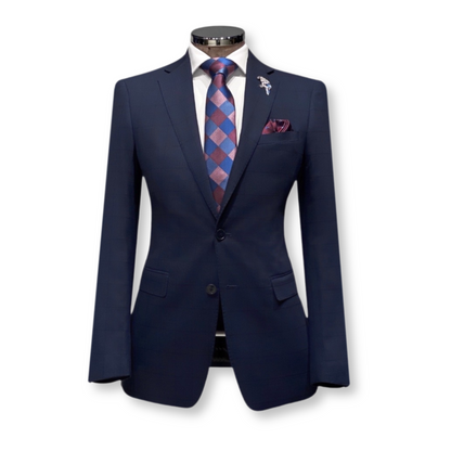 Mabry Windowpane Suit