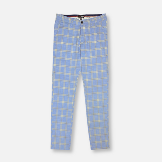 Ricardo Slim Fit Plaid Pants