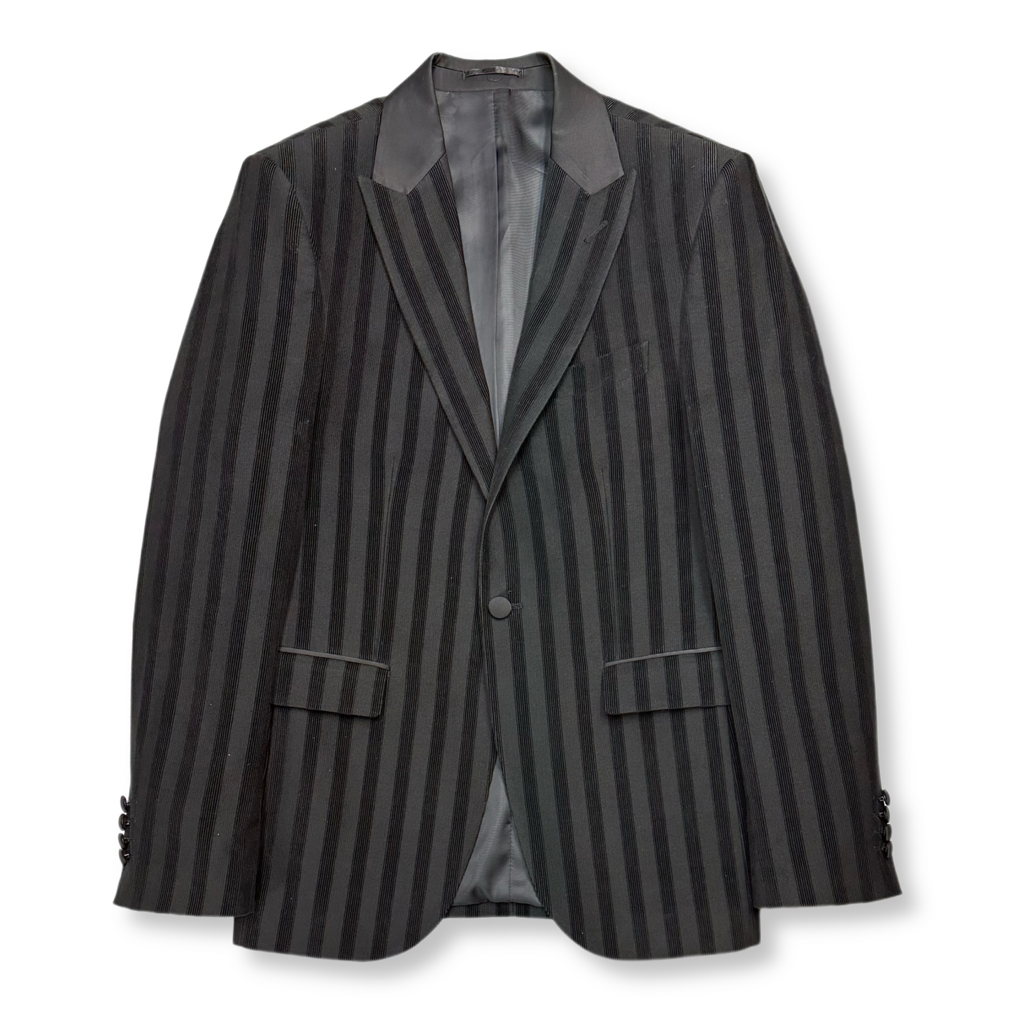 Rayfield Velvet Striped Slim Fit Blazer