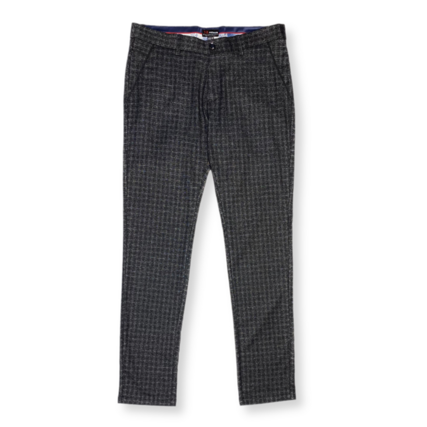 Tork Slim Fit Plaid Pants - My Men's Shop