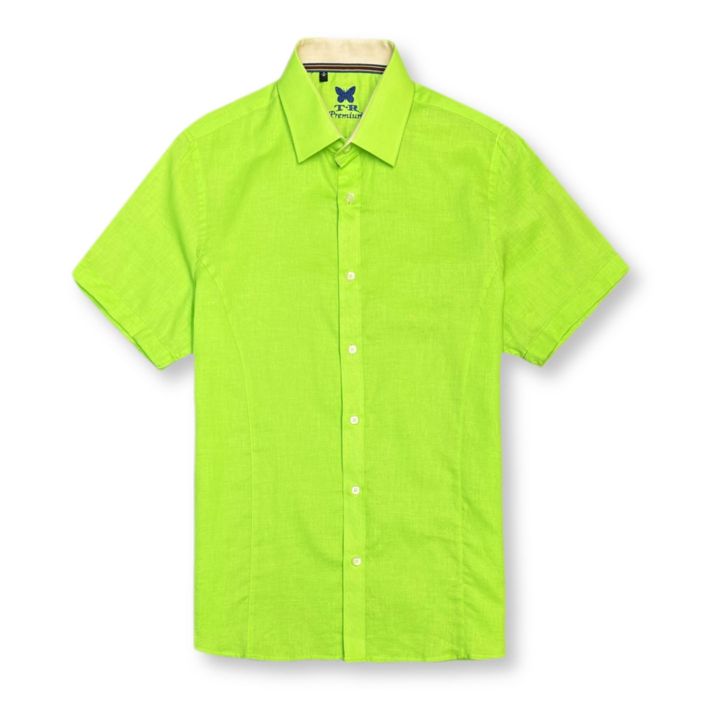 Trevor Short Sleeve Linen Shirt