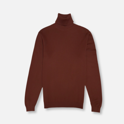 London Solid Turtleneck