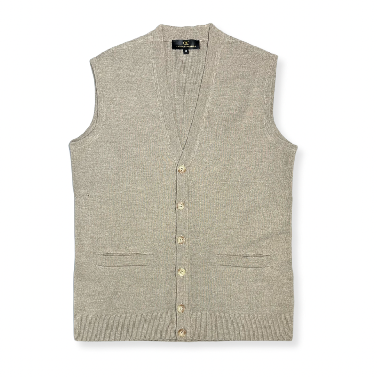 Dowlin Solid Knitted Sweater Vest