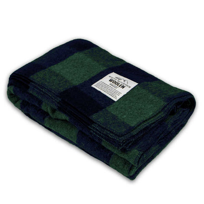 M33 - Camp Throw Blanket White Mountain Woolen