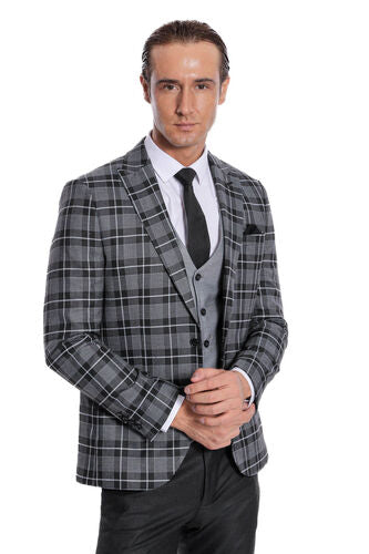 Ty-1422 MENS VESTED SUIT - My Men's Shop