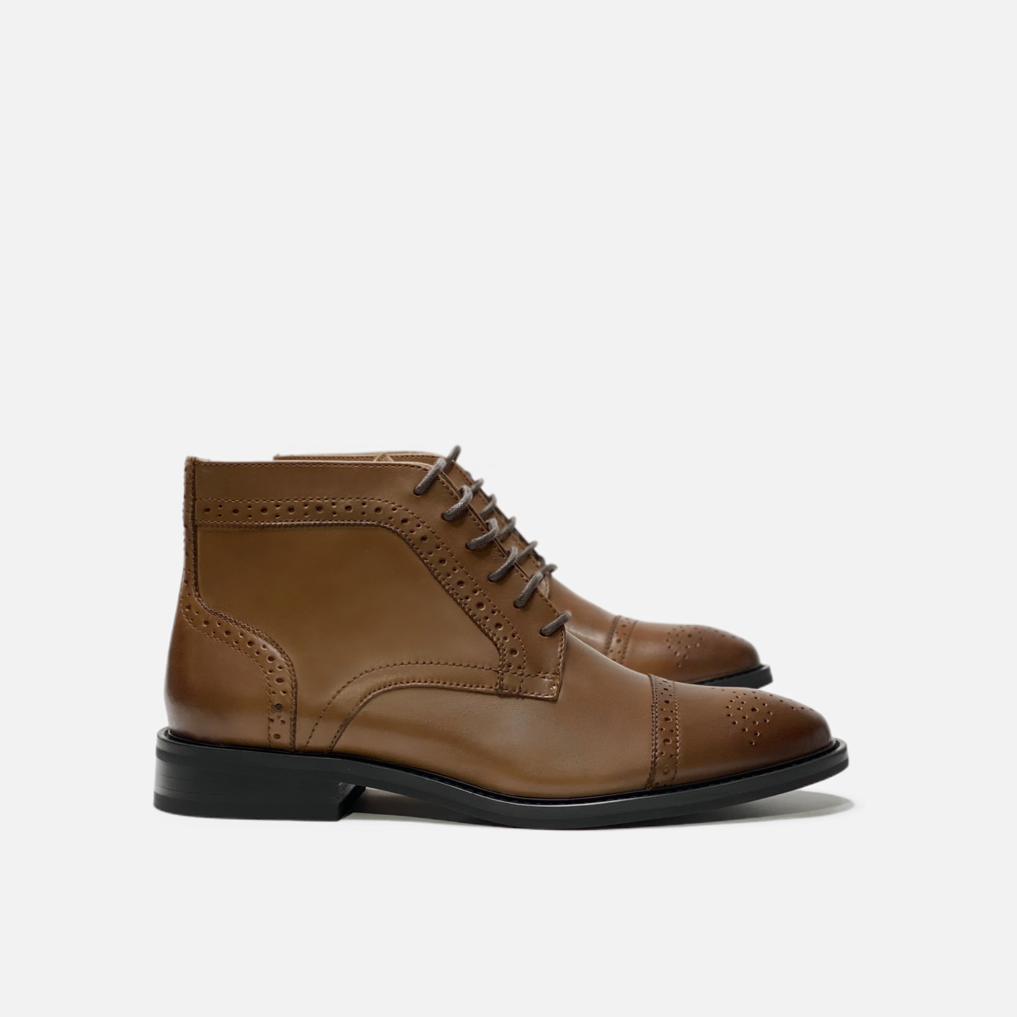 Ladle Captoe Ankle Boots - My Men's Shop