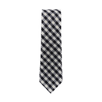 Zareck Plaid Skinny Neck Tie