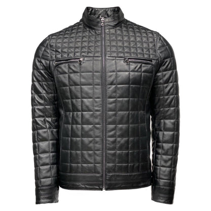 Denzel Quilted Leather Jacket