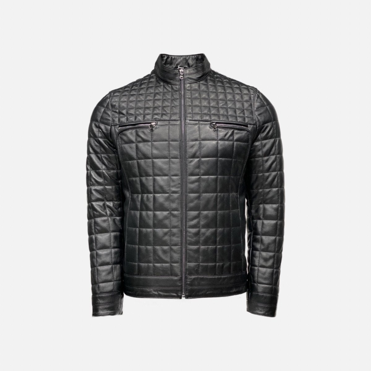 Denzel Quilted Leather Jacket