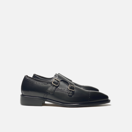 Reece Double Buckle Dress Shoes