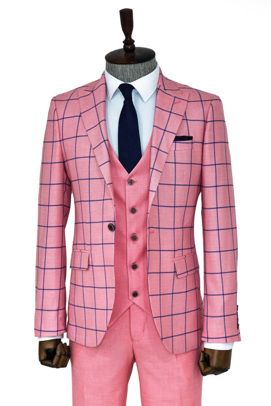 Ty-1422 MENS VESTED SUIT - My Men's Shop