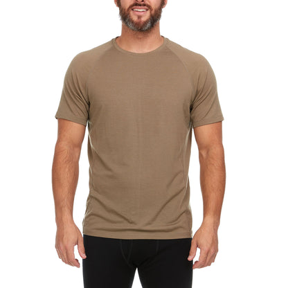 Micro Weight - Men's Wool Raglan T-Shirt Woolverino