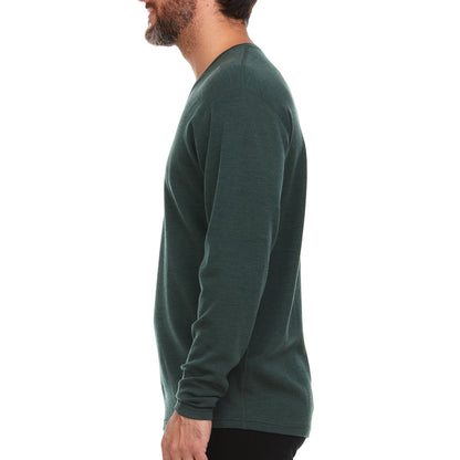 Midweight - Men's Long Sleeve V-Neck 100% Merino Wool