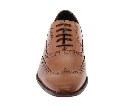 Men's LEATHER WING TIP OXFORD