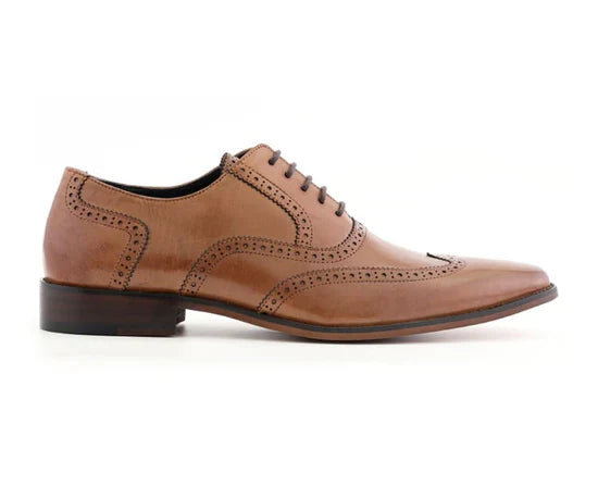 Men's LEATHER WING TIP OXFORD